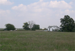 View of undeveloped west campus land